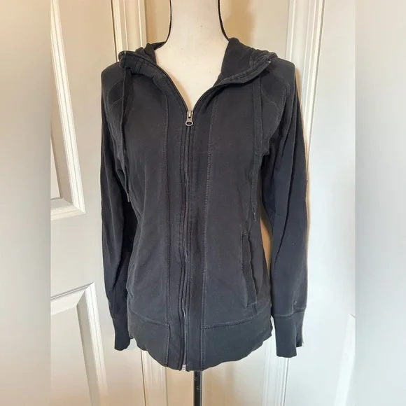 Y2K champion Black Zip-Up Hoodie - Picture 1 of 6